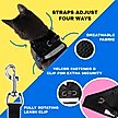 Show in main carousel: Travel Cat The True Adventurer Reflective Cat & Kitten Harness & Leash, Black, Small slide 3 of 12