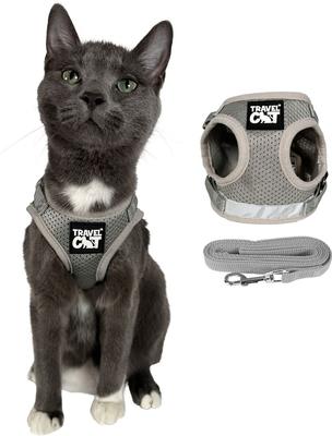 Travel Cat The True Adventurer Reflective Cat & Kitten Harness & Leash