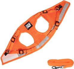 Travel Cat The True Adventurer Reflective Cat & Kitten Harness & Leash, Orange, Medium slide 2 of 9