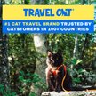 Show in main carousel: Travel Cat The True Adventurer Reflective Cat & Kitten Harness & Leash, Orange, Small slide 5 of 12