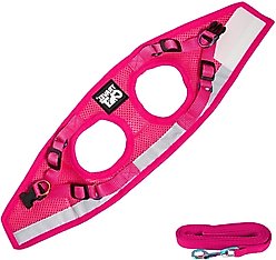 Travel Cat The True Adventurer Reflective Cat & Kitten Harness & Leash, Pink, Medium slide 2 of 9