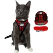 Show in main carousel: Travel Cat The True Adventurer Reflective Cat & Kitten Harness & Leash, Plaid, X-Small slide 1 of 12
