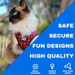 Show in main carousel: Travel Cat The True Adventurer Reflective Cat & Kitten Harness & Leash, Plaid, X-Small slide 4 of 12