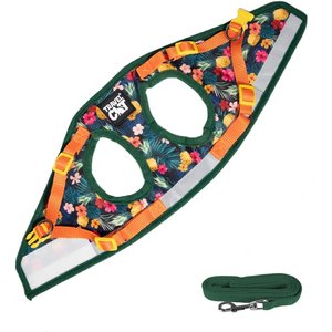 Travel Cat The True Adventurer Reflective Cat & Kitten Harness & Leash, The Hawaiian Shirt, Medium