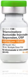 Triamcinolone Acetonide (Generic) Injectable Suspension, 40 mg/mL, 10-mL Multi-Dose Vial slide 2 of 3