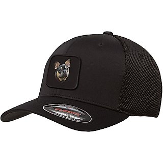 Tribe Socks Personalized Flexfit Hat with Custom Dog & Cat Photo, Black slide 1 of 2