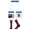 Show in main carousel: Tribe Socks Personalized Plaid Pet Face Socks, Pink slide 2 of 4