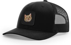 Tribe Socks Personalized Trucker Hat with Custom Dog & Cat Photo, Black slide 2 of 2