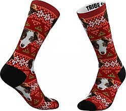 Tribe Socks Personalized Ugly Sweater Pet Face Socks