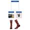 Show in main carousel: Tribe Socks Personalized Ugly Sweater Pet Face Socks slide 3 of 4