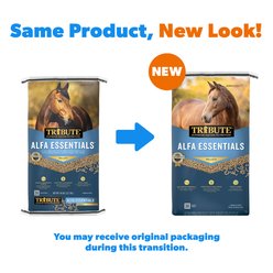 Tribute Equine Nutrition Alfa Essentials Pellets Horse Feed, 50-lb bag slide 2 of 7