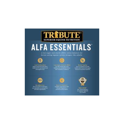 Show full view: Tribute Equine Nutrition Alfa Essentials Pellets Horse Feed, 50-lb bag slide 4 of 8