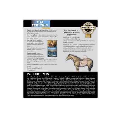 Show full view: Tribute Equine Nutrition Alfa Essentials Pellets Horse Feed, 50-lb bag slide 6 of 8