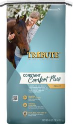 Tribute Equine Nutrition Constant Comfort Plus Gut Health Horse Supplement, 40-lbs bag