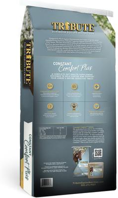 Show full view: Tribute Equine Nutrition Constant Comfort Plus Gut Health Horse Supplement, 40-lbs bag slide 2 of 10