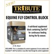 Show in main carousel: Tribute Equine Nutrition Equine Fly Control Block Horse Supplement, 33-lb block slide 3 of 5