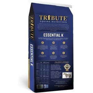 Tribute Equine Nutrition Essential K Low-NSC Horse Feed, 30-lb bag