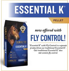Tribute Equine Nutrition Essential K with Fly Control formula Horse Feed, 50-lb bag slide 2 of 4