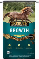 Tribute Equine Nutrition Growth Textured Horse Feed, 50-lb bag