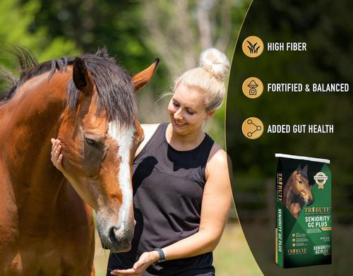 Show full view: Tribute Equine Nutrition Seniority GC Plus Horse Feed, 50-lb bag slide 4 of 8