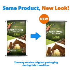 Tribute Equine Nutrition Wholesome Blends Senior Horse Feed, 50-lb bag slide 2 of 9
