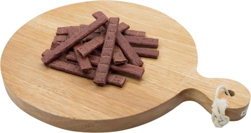 Show full view: Trick or Snack Natural Smoked Delicious Soft Tender Nutritious Healthy Beef Original Jerky Dog Treat, 1-lb bag slide 10 of 11