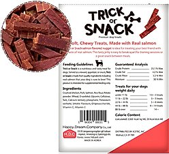 Trick or Snack Salmon & Cranberry Flavored Nugget Dog Treats, 1-lb bag slide 2 of 8