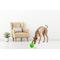 Show in main carousel: Tricky Treat Giggle Ball Squeaky Dog Toy, Green, Large slide 3 of 6