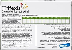 Trifexis Chewable Tablet for Dogs, 20.1-40 lbs, (Green Box), 12 Chewable Tablets (12-mos. supply) slide 2 of 9