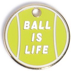 Trill Paws Ball is Life Personalized Dog & Cat ID Tag