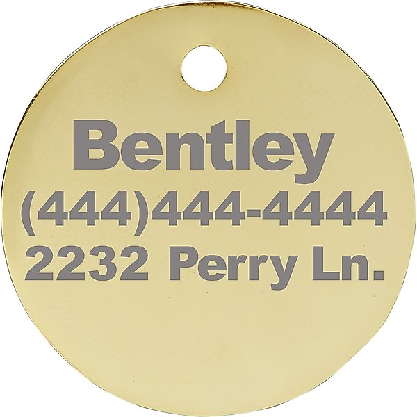Show full view: Trill Paws Ball is Life Personalized Dog & Cat ID Tag slide 3 of 6