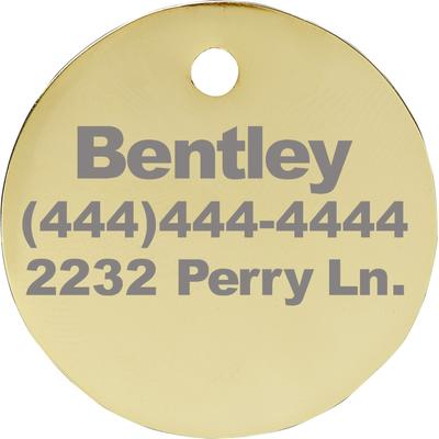 Show full view: Trill Paws Ball is Life Personalized Dog & Cat ID Tag slide 3 of 6