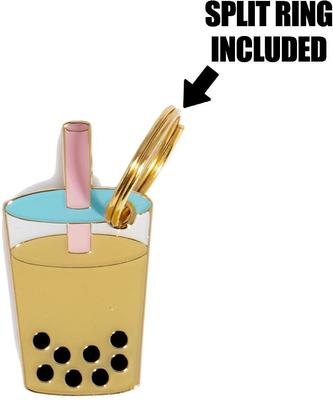 Show full view: Trill Paws Bubble Tea Personalized Dog & Cat ID Tag slide 4 of 7