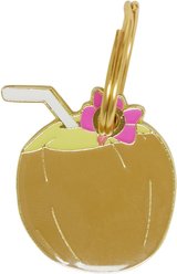 Trill Paws Coconut Personalized Dog & Cat ID Tag slide 2 of 4