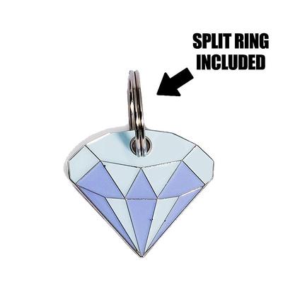 Show full view: Trill Paws Diamond Personalized Dog & Cat ID Tag slide 4 of 7