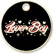 Show in main carousel: Trill Paws LoverBoy Personalized Circle Cat & Dog ID Tag slide 1 of 4