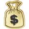 Show in main carousel: Trill Paws Money Bag Personalized Dog & Cat ID Tag slide 1 of 6