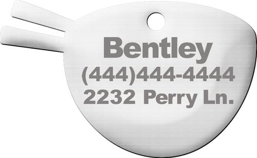 Show full view: Trill Paws Ramen Noodle Personalized Dog & Cat ID Tag slide 3 of 5