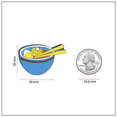 Show full view: Trill Paws Ramen Noodle Personalized Dog & Cat ID Tag slide 2 of 5