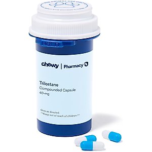 Trilostane Compounded Capsule, 40 mg, 1 capsule for Veterinary use