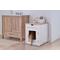 Show in main carousel: TRINITY 20-in Enclosure End Table with Drawer Cat Litter Box, Small, White slide 1 of 10