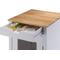 Show in main carousel: TRINITY 20-in Enclosure End Table with Drawer Cat Litter Box, Small, White slide 5 of 10