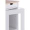 Show in main carousel: TRINITY 20-in Enclosure End Table with Drawer Cat Litter Box, Small, White slide 9 of 10