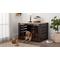 Show in main carousel: TRINITY Crate Accent Table Double Door Furniture Style Dog & Cat Crate, Espresso Brown, 40-in slide 1 of 11