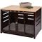 Show in main carousel: TRINITY Crate Accent Table Double Door Furniture Style Dog & Cat Crate, Espresso Brown, 40-in slide 3 of 11