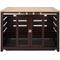 Show in main carousel: TRINITY Crate Accent Table Double Door Furniture Style Dog & Cat Crate, Espresso Brown, 40-in slide 7 of 11