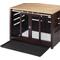 Show in main carousel: TRINITY Crate Accent Table Double Door Furniture Style Dog & Cat Crate, Espresso Brown, 40-in slide 8 of 11