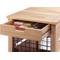 Show in main carousel: TRINITY Crate End Table Single Door with Drawer Furniture Style Dog & Cat Crate, Natural, 18-in slide 4 of 11