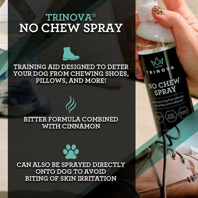 Show full view: TriNova No Chew Dog Deterrent Spray, 8-fl oz bottle slide 10 of 11
