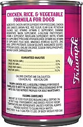 Triumph Chicken, Rice 'N Vegetable Formula Canned Dog Food, 13.2-oz, case of 12 slide 2 of 9